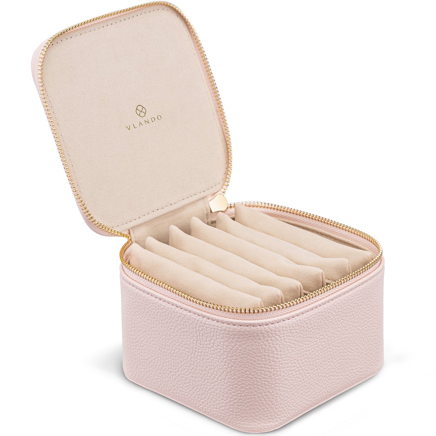 Sliffy Travel Jewellery Organizer with 6 Zipper Pouches