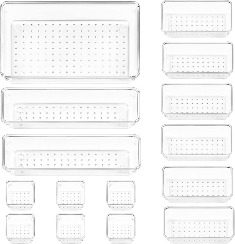 Versatray - Clear Drawer Organizer Set - Multi-Size