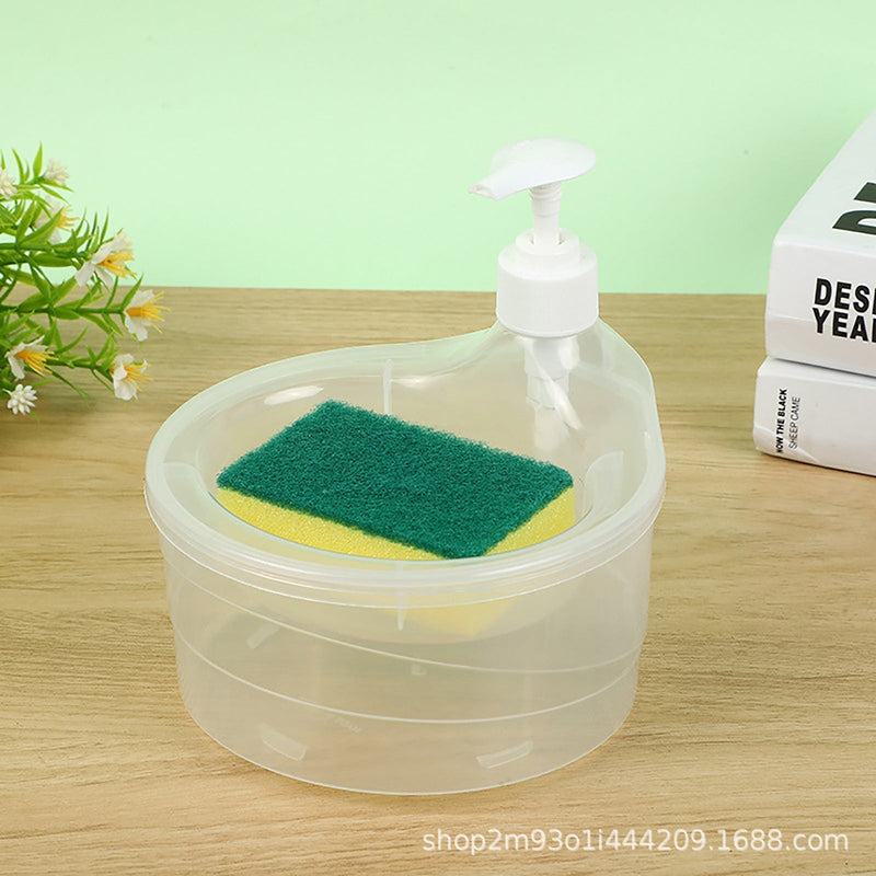 Kitchen Liquid Dispenser (Free Sponge)